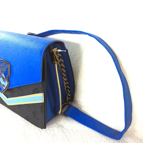 LOUNGEFLY | Harry Potter Ravenclaw House Chain Strap Crossbody Bag, BRAND NEW! - Picture 7 of 15